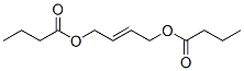 Trans-Butanoic Acid 2-Butene-1,4-Diylester Structure