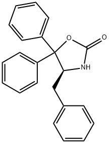 (S)-(-)-5,5-디페닐-4-벤질-2-옥졸리디논 구조식 이미지