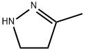 4,5-디히드로-3-메틸-1H-피라졸 구조식 이미지
