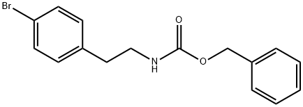 BENZYL 4-BROMOPHENETHYLCARBAMATE Structure