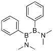 N,N,N',N'-Tetramethyl-1,2-diphenyl-1,2-diboraethane-1,2-diamine Structure