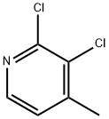 Pyridine, 2,3-dichloro-4-methyl- (9CI) Structure