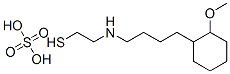2-[4-(2-메톡시시클로헥실)부틸]아미노에탄티올설페이트 구조식 이미지