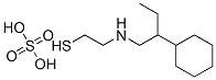 2-[(2-사이클로헥실부틸)아미노]에탄티올설페이트 구조식 이미지