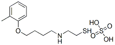 2-[4-(o-톨릴옥시)부틸]아미노에탄티올설페이트 구조식 이미지