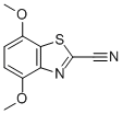 2-Benzothiazolecarbonitrile,4,7-dimethoxy-(9CI) 구조식 이미지