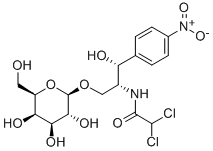 CHLORAMPHENICOL 1-O-BETA-D-GALACTOPYRANOSIDE Structure