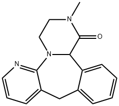 1-Oxo Mirtazapine (Mirtazapine Impurity C) 구조식 이미지
