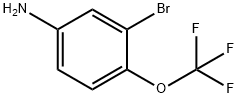 3-BROMO-4-(TRIFLUOROMETHOXY)ANILINE Structure