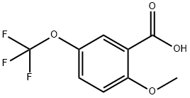 2-METHOXY-5-(TRIFLUOROMETHOXY)BENZOIC ACID Structure