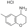 6-METHYL-CHROMAN-4-YLAMINE HYDROCHLORIDE Structure