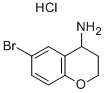 6-브로모-크로만-4-일라민하이드로클로라이드 구조식 이미지