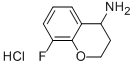 8-FLUORO-CHROMAN-4-YLAMINE HYDROCHLORIDE Structure