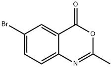 6-Bromo-2-methyl-4H-3,1-benzoxazin-4-one Structure