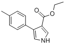 4-(4-METHYLPHENYL)-1H-PYRROLE-3-카르복실산산성에틸에스테르 구조식 이미지