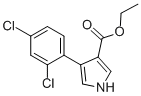 4-(2,4-디클로로페닐)-1H-피롤-3-카르복실산에스터 구조식 이미지