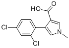 4-(2,4-DICHLOROPHENYL)-1-METHYL-1H-PYRROLE-3-CARBOXYLIC ACID Structure