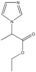 1H-Imidazole-1-aceticacid,alpha-methyl-,ethylester(9CI) Structure