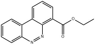 Benzo[c]cinnoline-4-carboxylic acid ethyl ester 구조식 이미지