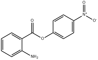 4-NITROPHENYL ANTHRANILATE Structure