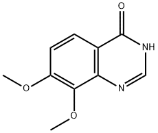 7,8-디메톡시퀴나졸린-4(3H)-온 구조식 이미지