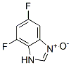 1H-Benzimidazole,5,7-difluoro-,3-oxide(9CI) Structure