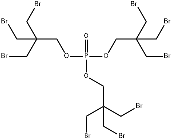 Tris(tribromoneopenthyl)phosphate Structure