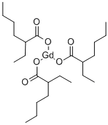 GADOLINIUM 2-ETHYLHEXANOATE Structure
