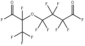 퍼플루오로(2-메틸-3-옥사헵탄디올)플루오라이드 구조식 이미지