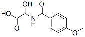 Acetic  acid,  hydroxy[(4-methoxybenzoyl)amino]-  (9CI) Structure