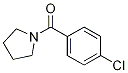 (4-클로로페닐)(피롤리딘-1-일)메탄온 구조식 이미지