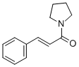 (E)-3-PHENYL-1-(PYRROLIDIN-1-YL)PROP-2-EN-1-ONE 구조식 이미지