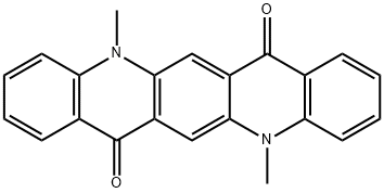 N,N'-Dimethylquinacridone Structure