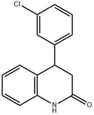 4-(3-CHLOROPHENYL)-3,4-DIHYDROQUINOLIN-2(1H)-ONE Structure