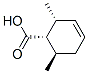 3-Cyclohexene-1-carboxylicacid,2,6-dimethyl-,[1S-(1alpha,2alpha,6beta)]-(9CI) Structure