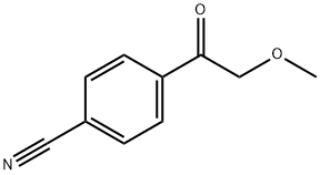 Benzonitrile, 4-(2-methoxyacetyl)- Structure