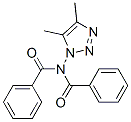 N-Benzoyl-N-(4,5-dimethyl-1H-1,2,3-triazol-1-yl)benzamide Structure