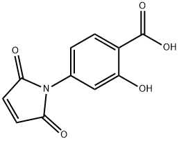 N-(4-CARBOXY-3-HYDROXYPHENYL)MALEIMIDE Structure