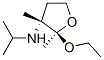 3-Furanamine,2-ethoxytetrahydro-2,3-dimethyl-N-(1-methylethyl)-,cis-(9CI) Structure