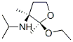 3-Furanamine,2-ethoxytetrahydro-2,3-dimethyl-N-(1-methylethyl)-,trans-(9CI) 구조식 이미지