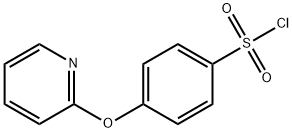 4-(2-피리딜옥시)페닐술포닐클로라이드 구조식 이미지