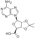 2',3'-Isopropylidene Adenosine-5'-carboxylic Acid 구조식 이미지
