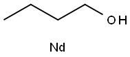 neodymium tributanolate Structure