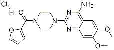 Prazosin hydrochloride  구조식 이미지