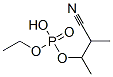 (1-Cyanoethyl)diethyl=phosphate Structure