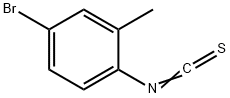 4-Бром-2-метилфенил изотиоциана структурированное изображение