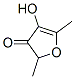 4-HYDROXY-2,5-DIMETHYL-3-FURANONE Structure