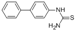 (4-phenylphenyl)thiourea Structure