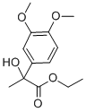 젖산,2-(3,4-디메톡시페닐)-,에틸에스테르 구조식 이미지