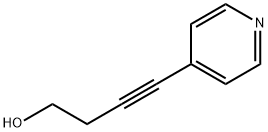 3-Butyn-1-ol, 4-(4-pyridinyl)- (9CI) 구조식 이미지